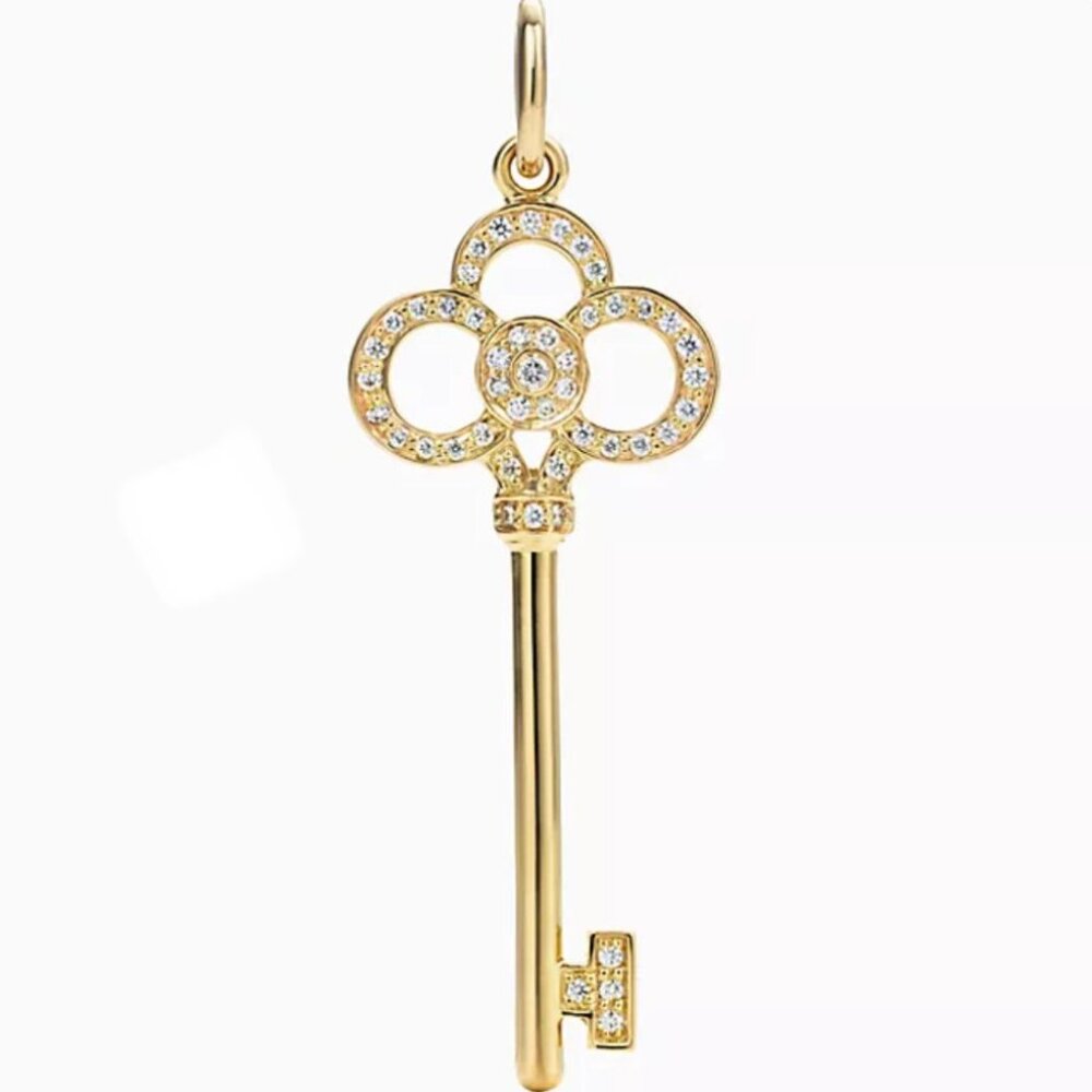 Tiffany & Co. Crown Key Necklace
